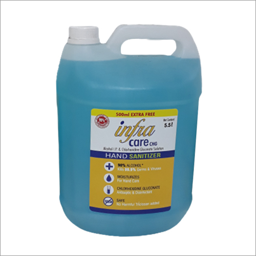 5 Ltr 90% Alcohol Based Sanitizer