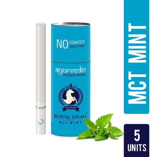 Ayurvedic Smoke Stick - Mint Flavor 5 Units | Herbal Medicine for Adults Cough Relief Natural Herbal Products