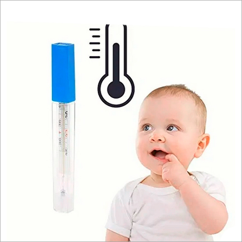 Household Armpit Glass Tube Alcohol Mercury Mercurial Armpit Clinical Thermometer