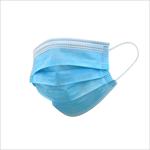 3 Ply Disposable Mask with Elastic Ear Loops Filter Safety Face Mask