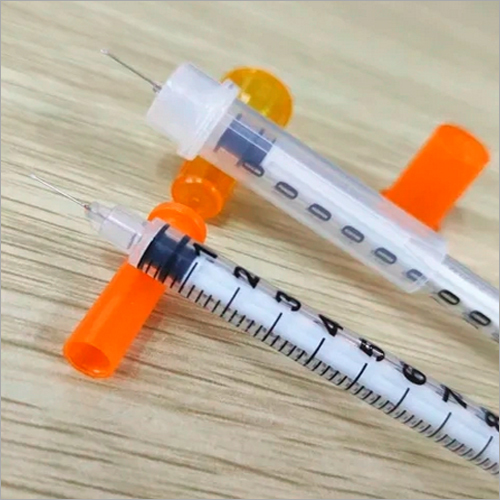 Medical Plastic Injection Syringe with Needle