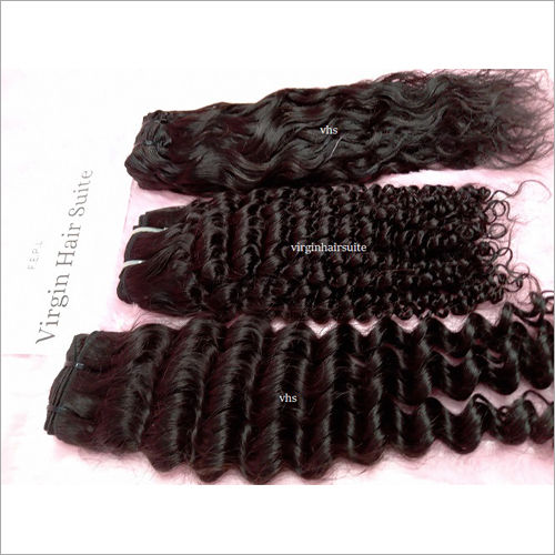 Machine Weft Curly Hair