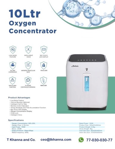 10 Litre Oxygen Concentrator