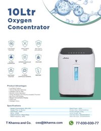 10 Litre Oxygen Concentrator