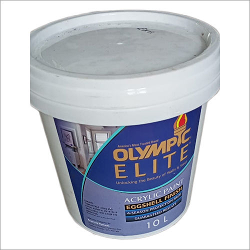 10 Ltr Acrylic Paint Storage: Dry Place