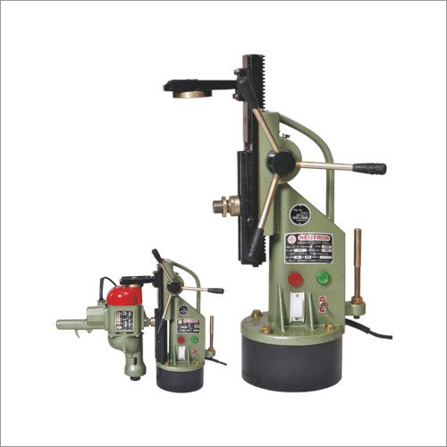 Semi-Automatic Magnetic Drill Machine