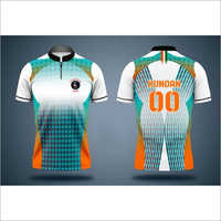 Customized Half Sleeve Sports Jersey