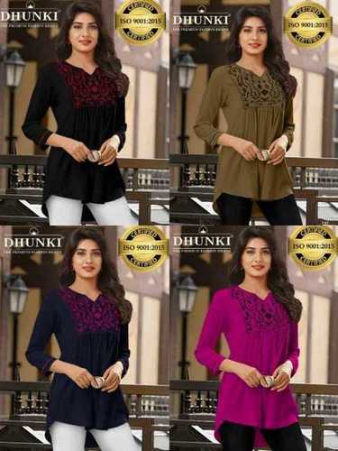 Dhunki Ladies Designer Tops