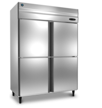 Premium Aircooled 4 Door Refrigerator 127 - Stainless Steel, 1220x730x1990 Mm, Silver | Digital Display, High Efficiency Compressor, Adjustable Shelves