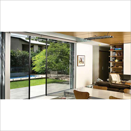 Pleated Horizontal Double Door