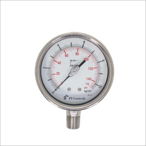 Stainless Steel Ss Economical Pressure Gauge