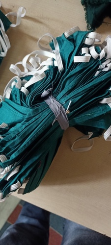 Cotton mask green