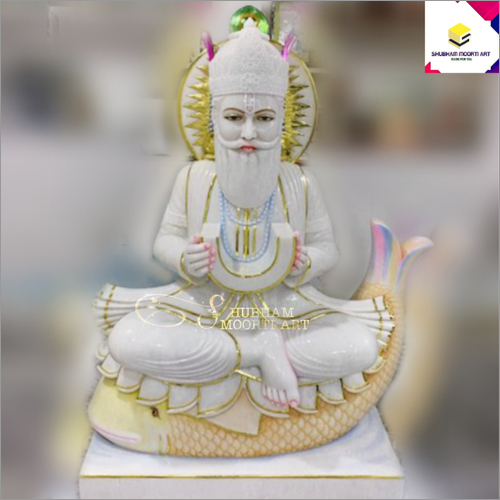 Marble Jhulelal Statue Size: Different Available