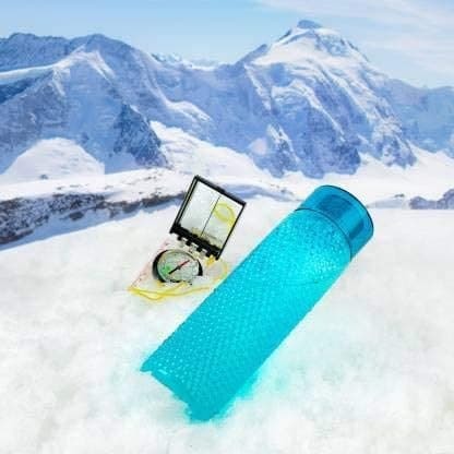 Set Of 6 Dotted Pattern Fridge Water Bottle 1 Ltr