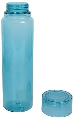 Set Of 6 Plastic Fridge Water Bottle 1 Ltr