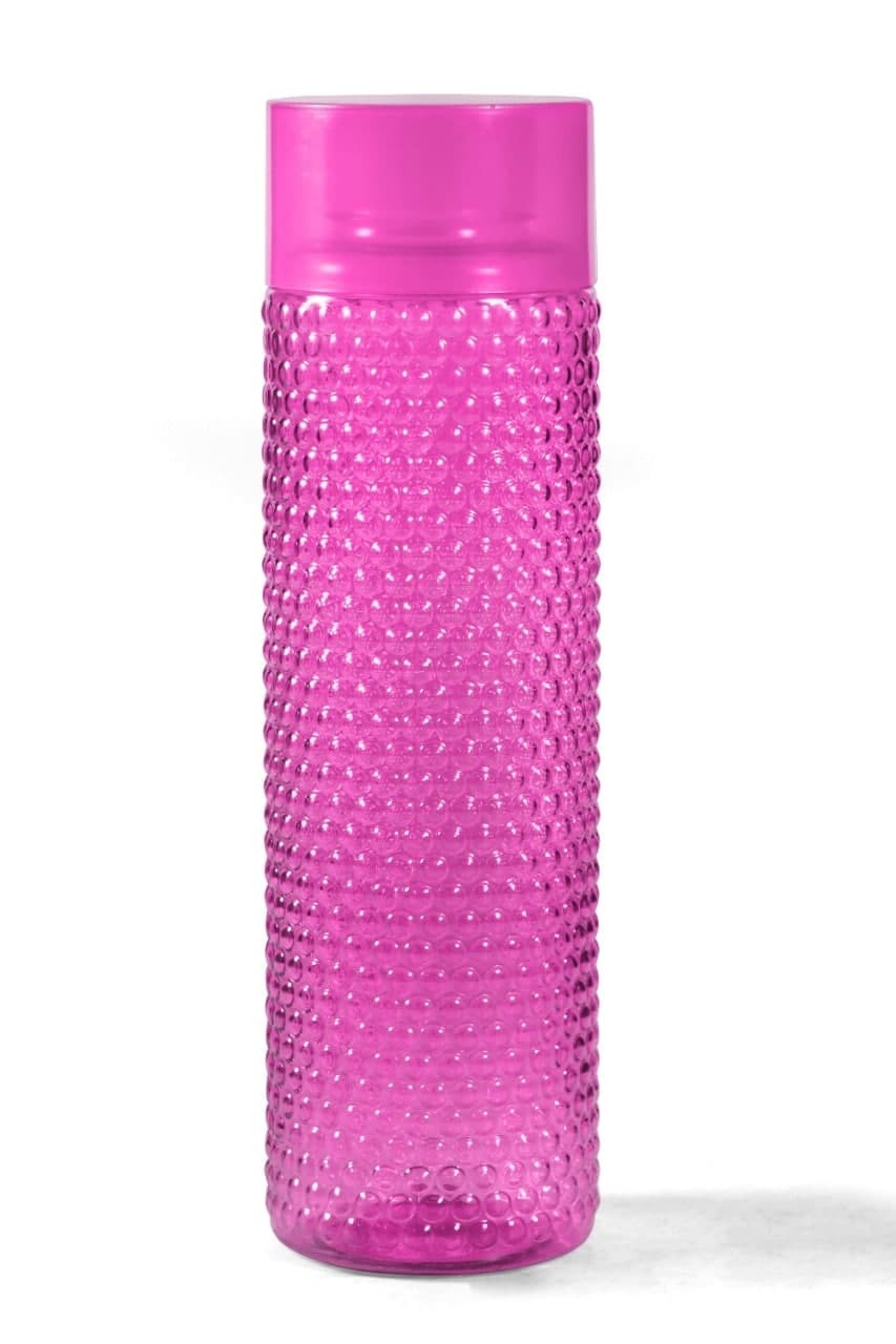 Set Of 6 Plastic Fridge Water Bottle 1 Ltr