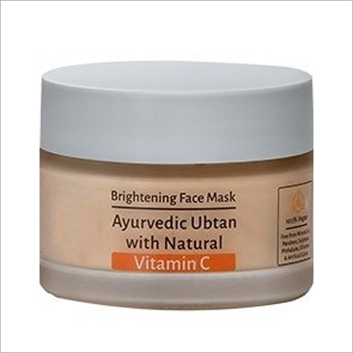 Vitamin C Brightening Face Mask - 100% Herbal & Natural | Skin Illumination Even Skin Tone Anti-Aging Benefits Suitable for All Skin Types