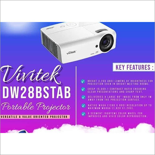 Dw28bstab Portable Projector Brightness: 3.200 Ims