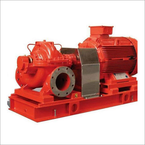 Red Fire Fighting Pumps