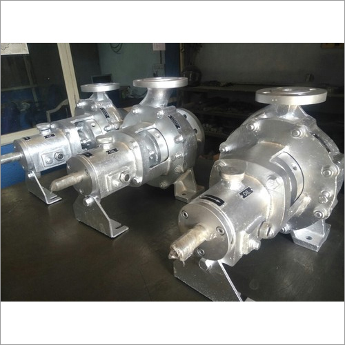 Silver Hot Oil Pumps