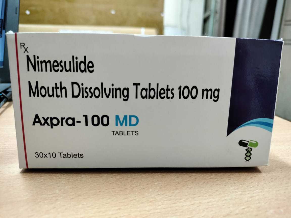 100 mg Nimesulide Mouth Dissolving Tablets