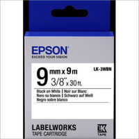 LK-3WBN 9MM B/W Lable Tape