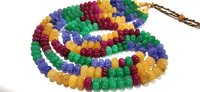 Hand Craved Watermelon 9 To 11mm Pumpkin Quartz Beads