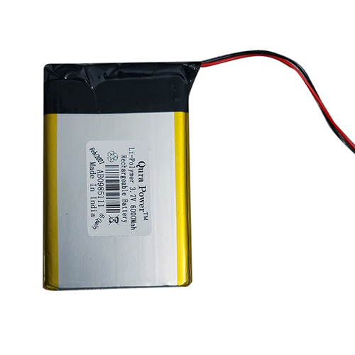 3.7V 6000mAh Li-Polymer Rechargeable Battery