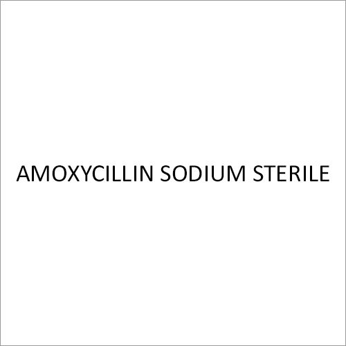 Amoxycillin Sodium Sterile