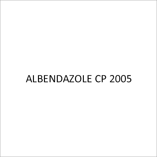 Albendazole Cp 2005