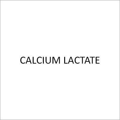 Calcium Lactate