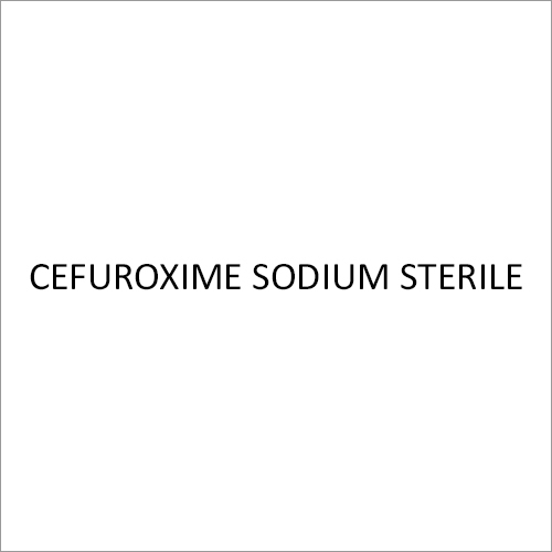 Cefuroxime Sodium Sterile