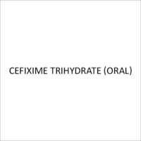 Cefixime Trihydrate (Oral)