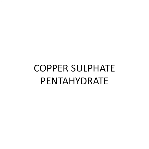 Copper Sulphate Pentahydrate