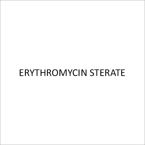 Erythromycin Sterate