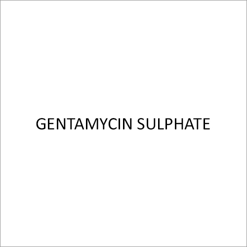 Gentamycin Sulphate