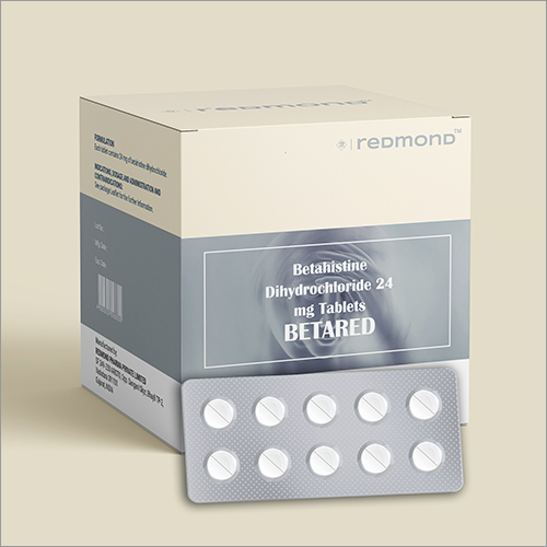 24 Mg Betahistine Dihydrochloride Tablets At Best Price In Vadodara Gujarat Redmond Pharma Private Limited