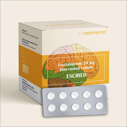 20 MG Escitalopram Film-Coated Tablets