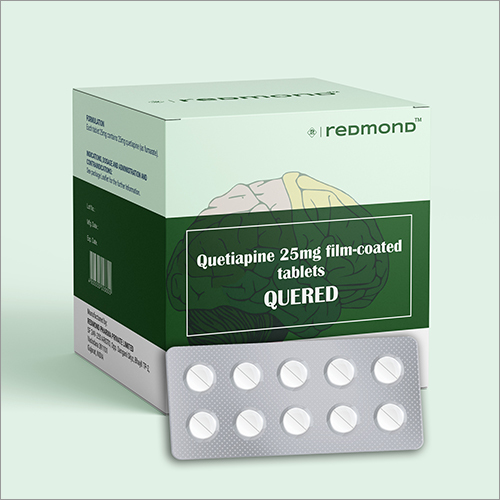 25 MG Quetiapine Film-Coated Tablets