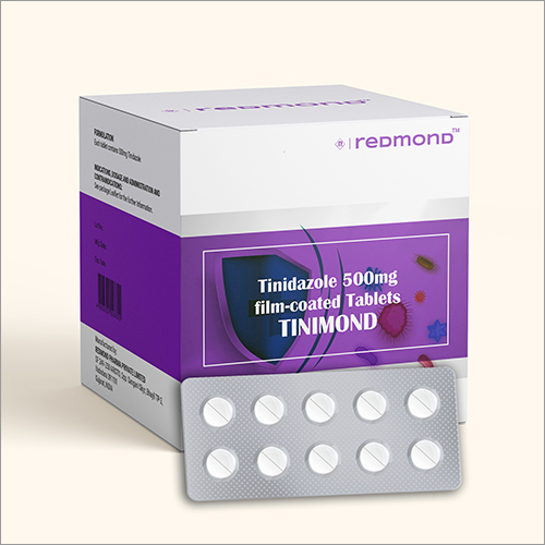 500 MG Tinidazole Film Coated Tablets