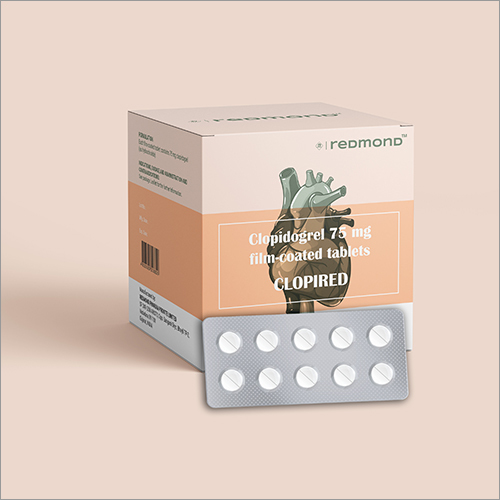75  MG Clopidogrel Film Coated Tablets