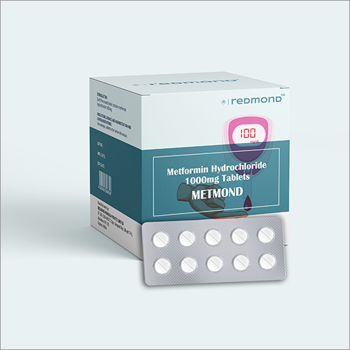 1000 MG Metformin Hydrochloride Tablets