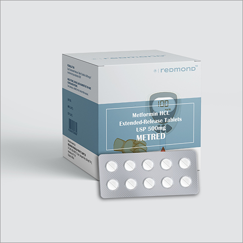 500 MG Metformin HCL Extended Release Tablets USP