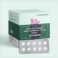 Telmisartan 40 MG And Hydrochlorothiazide 12.5 MG Tablets