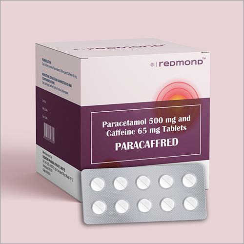 Paracetamol 500Mg + Caffeine 65Mg Film-Coated Tablet General Medicines