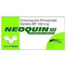 Chloroquine Phosphate Tablet As Directed By Physician.