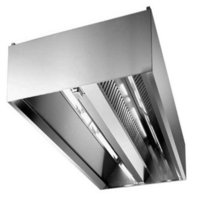 Av Ex900ib Gi - Galvanized Iron 900mm Grey, 900-1200 Mâ³/hr Airflow, Baffle Filter, Wall-mounted Exhaust Hood