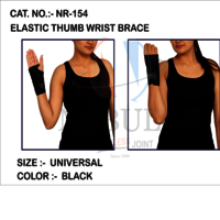 ELASTIC THUMB WRIST BRACE
