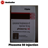 Liposomal Amphotericin B Injection - Antifungal Medicine, 1 Box | Intravenous Dosage, Effective Against Cryptococcal Meningitis