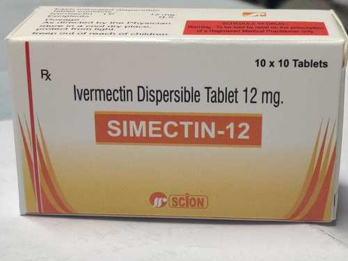 Ivermectin Dispersible Tablets 12mg